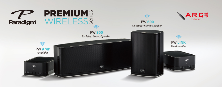 Paradigm Premium Wireless Series, 8 首不同歌曲同時播放  無線串流高清音樂